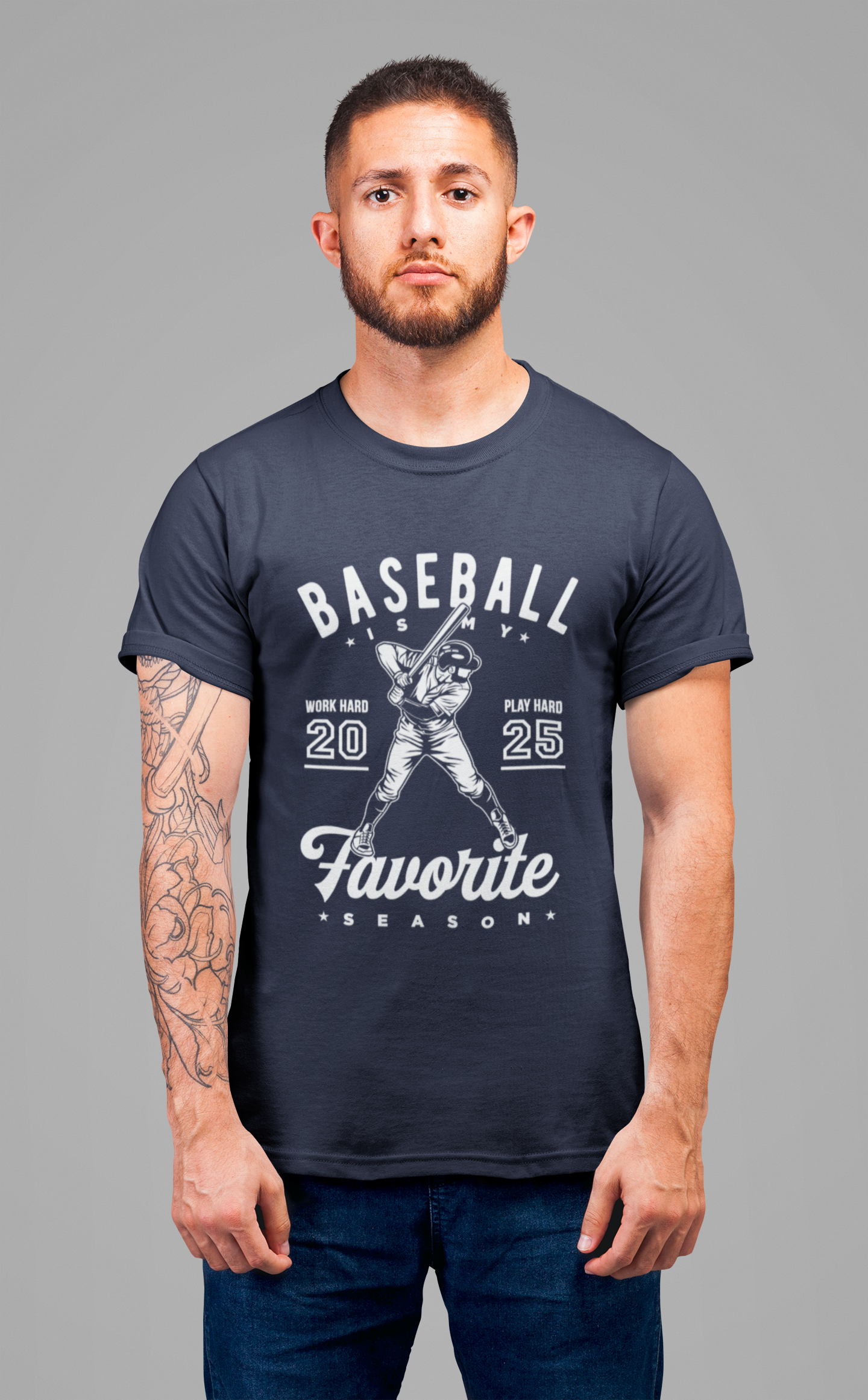 Baseball tshirt - Baseball Is My Favorite Season Tshirt Baseball Player Graphic