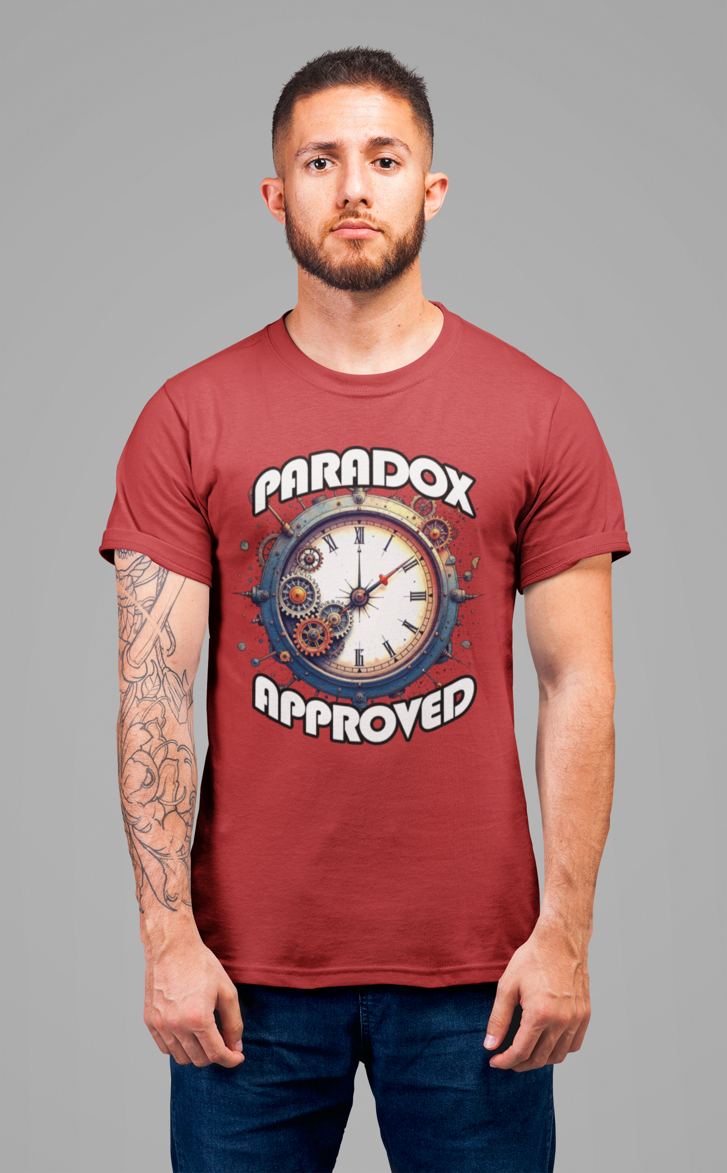 Paradox Approved Tee, Sci-Fi Logic Shirt, Time Travel Irony Tee, Time Theory Graphic Top, Timeline Twister Gift
