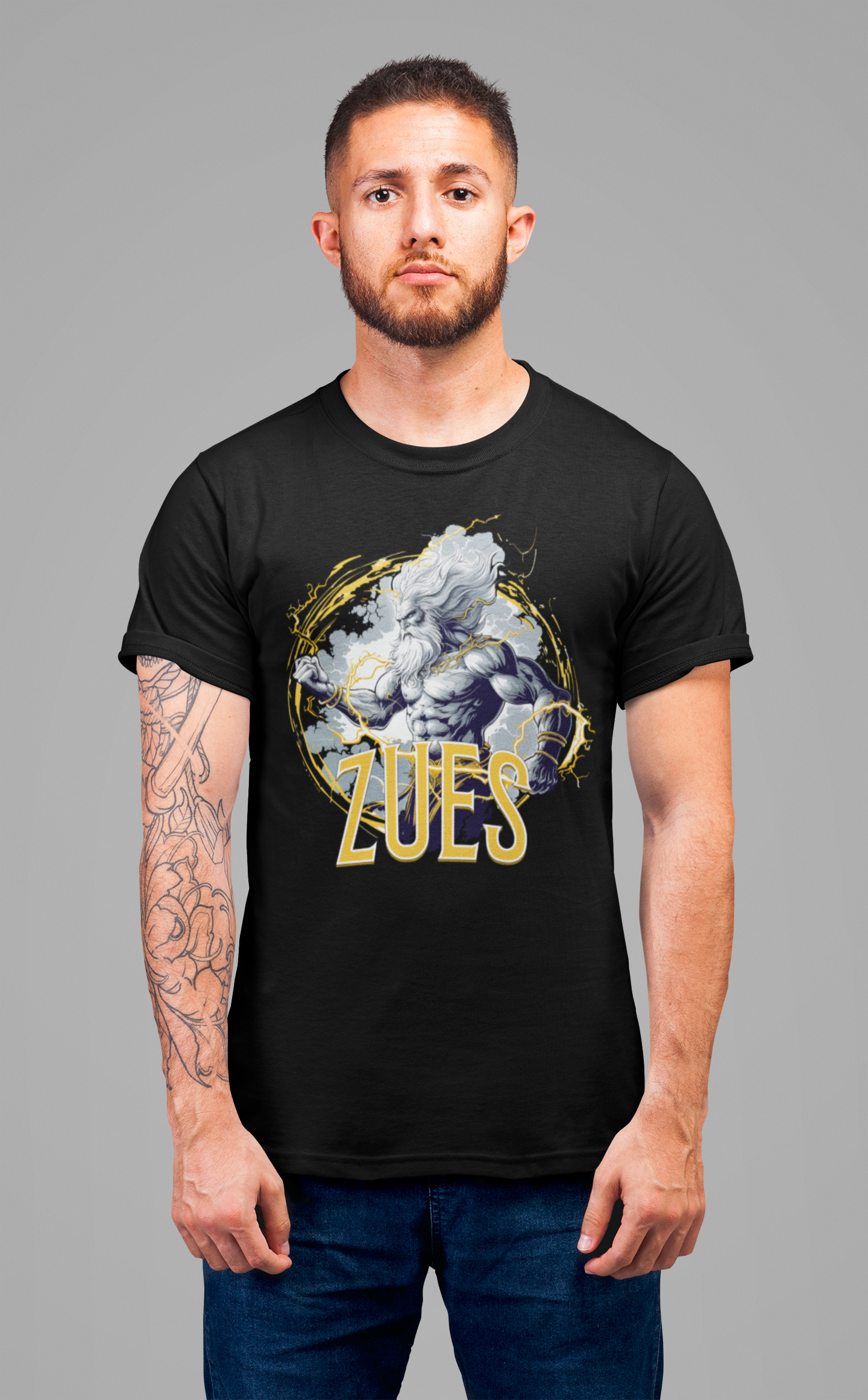 Mythology in Motion Tee, Ancient Legends Shirt, Gods and Heroes Graphic Tee, Mythical World Top, History Fan Gift