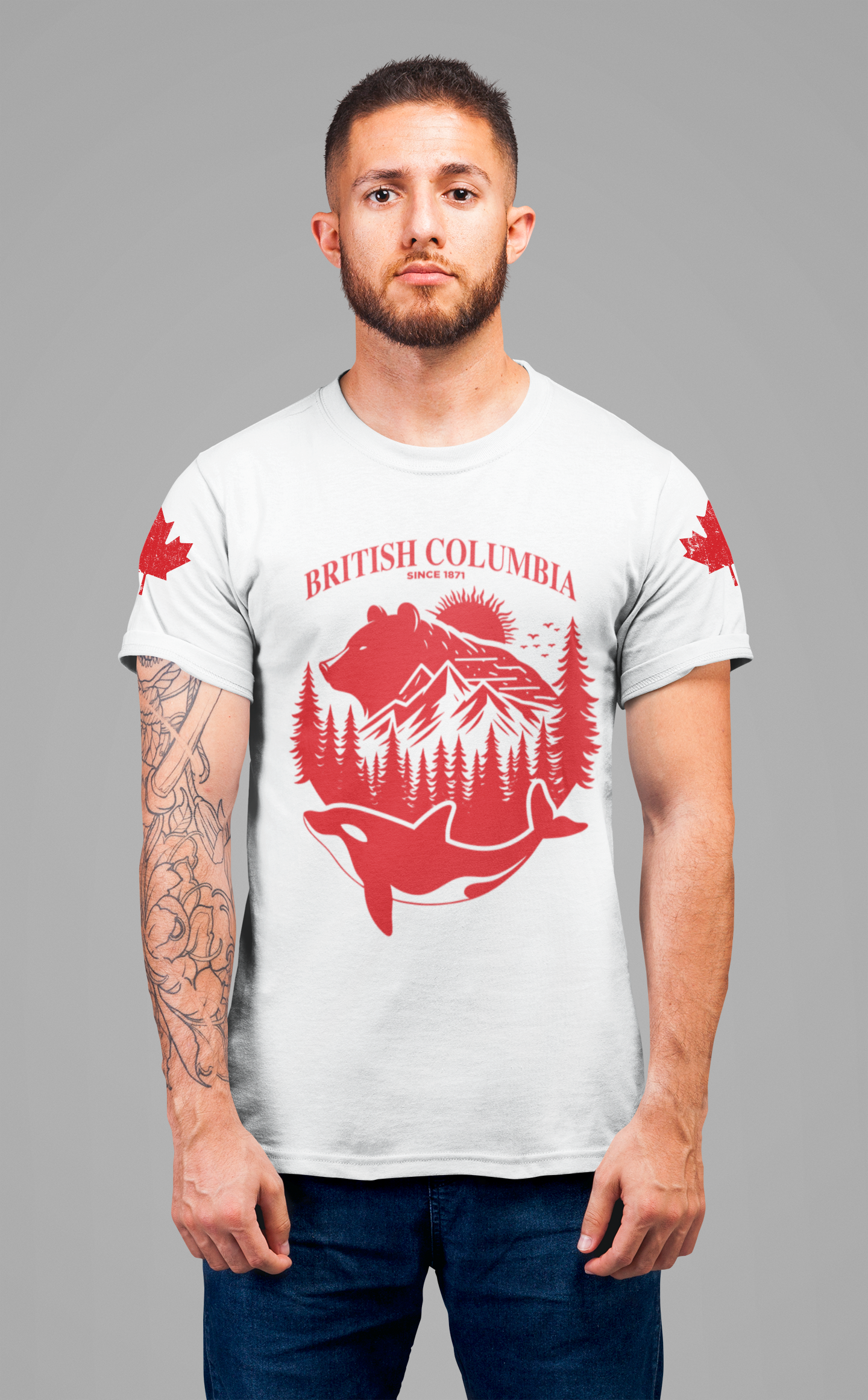 British Columbia Canada Wilderness Classic T-Shirt