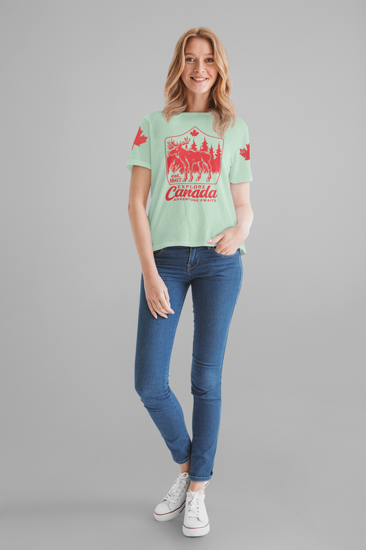 Explore Canada Moose Adventure T-Shirt