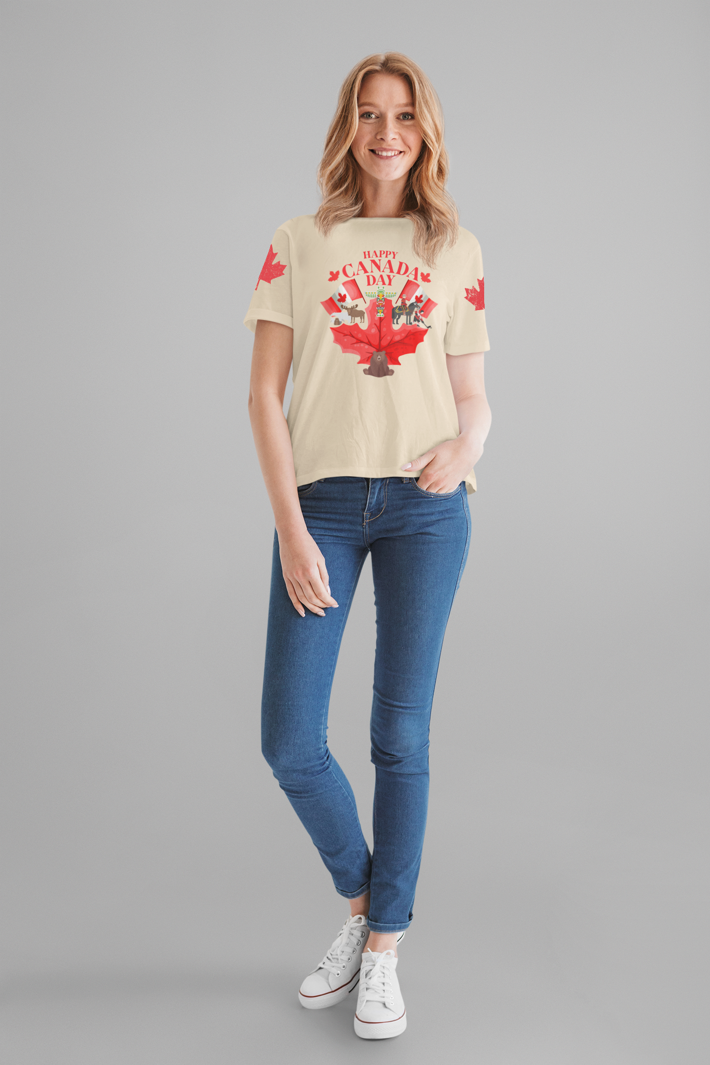 Happy Canada Day Maple Celebration T-Shirt