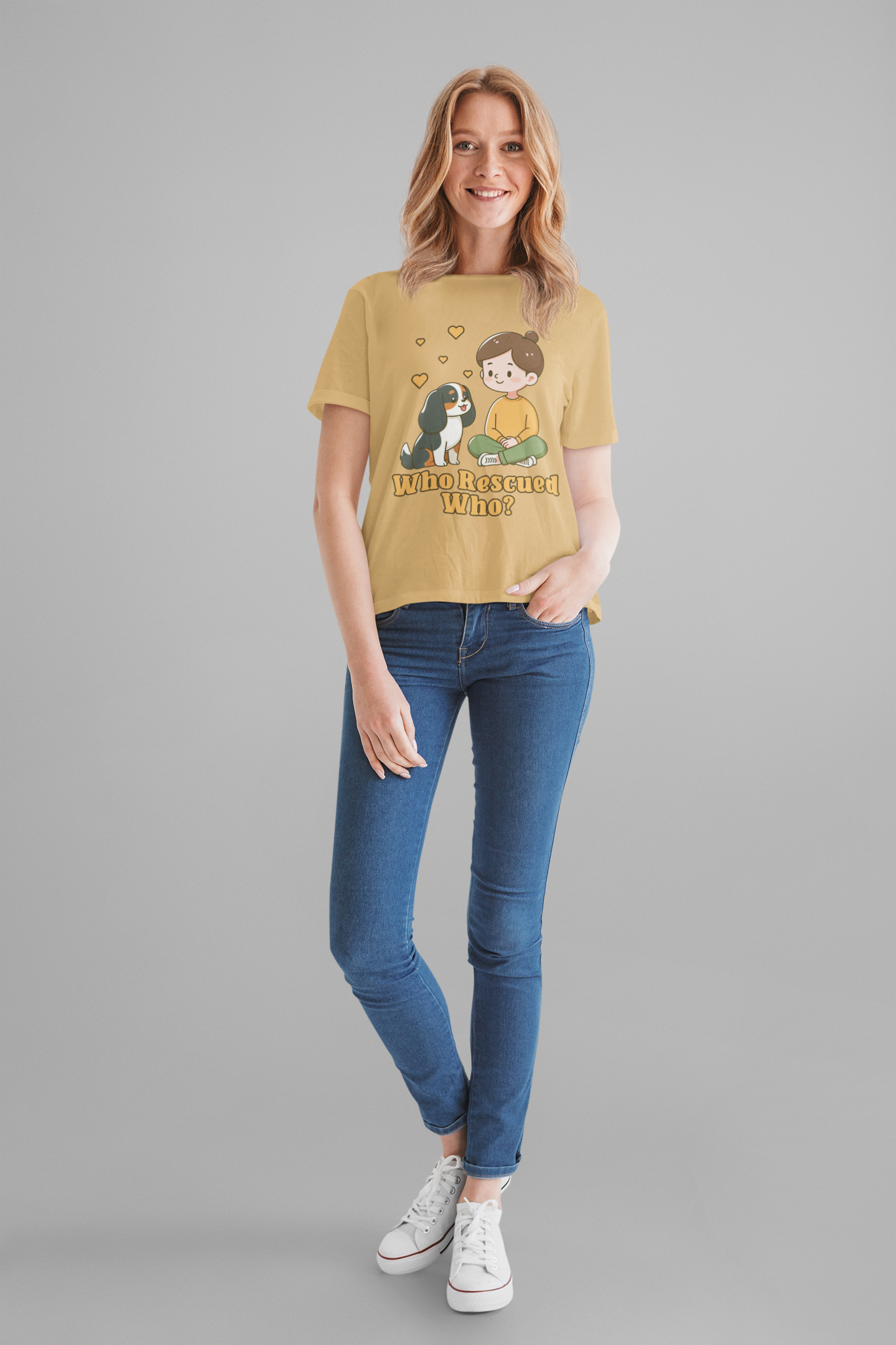 Who Rescued Who? T-Shirt