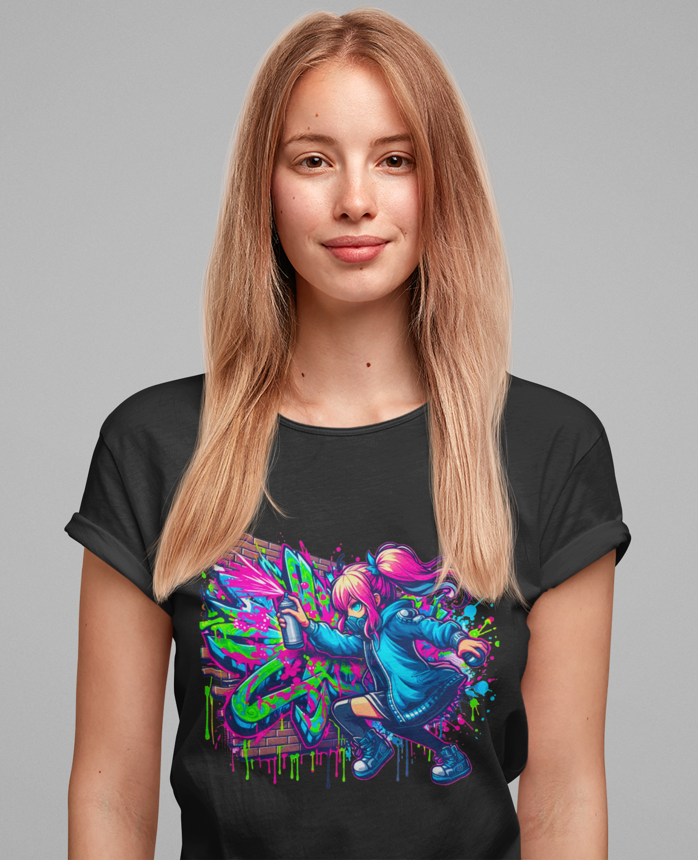 Street Art Vibes Shirt, Graffiti Artist Tee, Urban Style T Shirt, Streetwear Graphic Tee, Spray Paint Art Gift for Artists