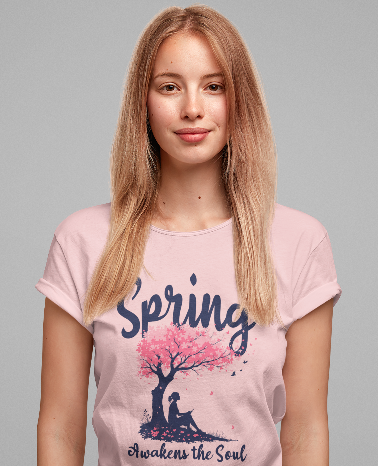 Flourish and Thrive Tee, Positive Growth Shirt, Spring Bloom Top, Empowering Nature Quote Tee, Floral Energy Gift Tee