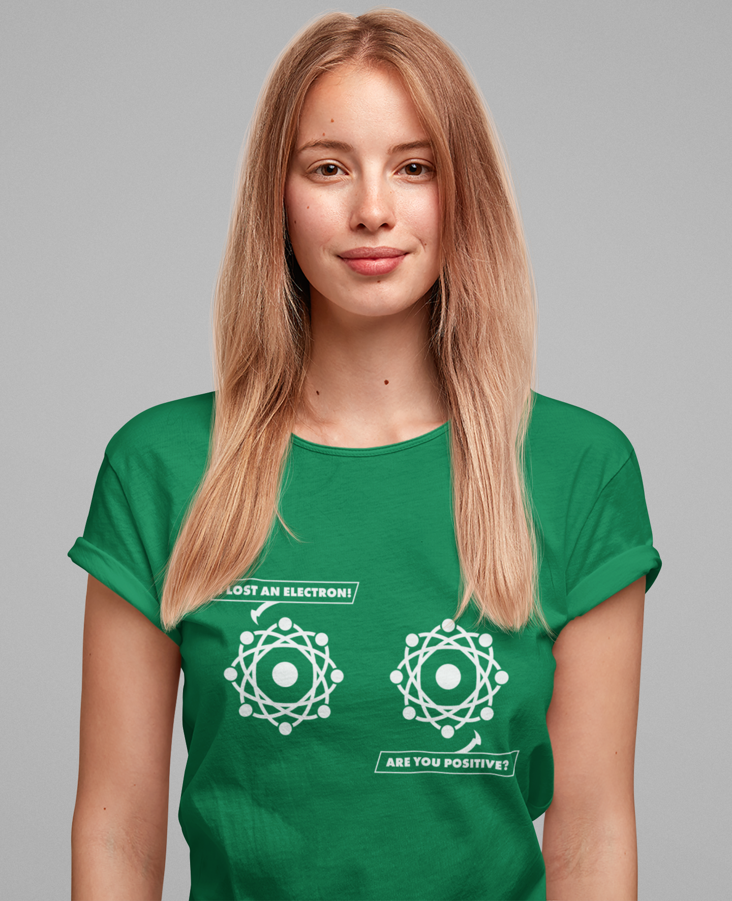 I Lost an Electron Tshirt – Funny Chemistry Pun with Thought Bubble