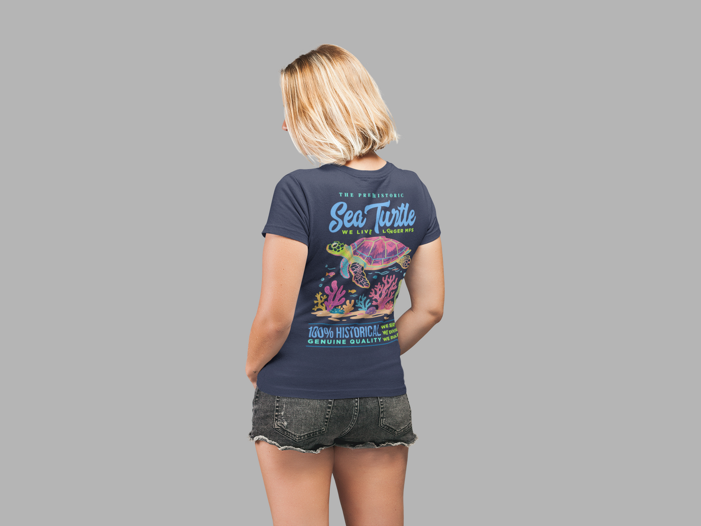 The Prehistoric Sea Turtle Tshirt – Ancient Ocean Survivor