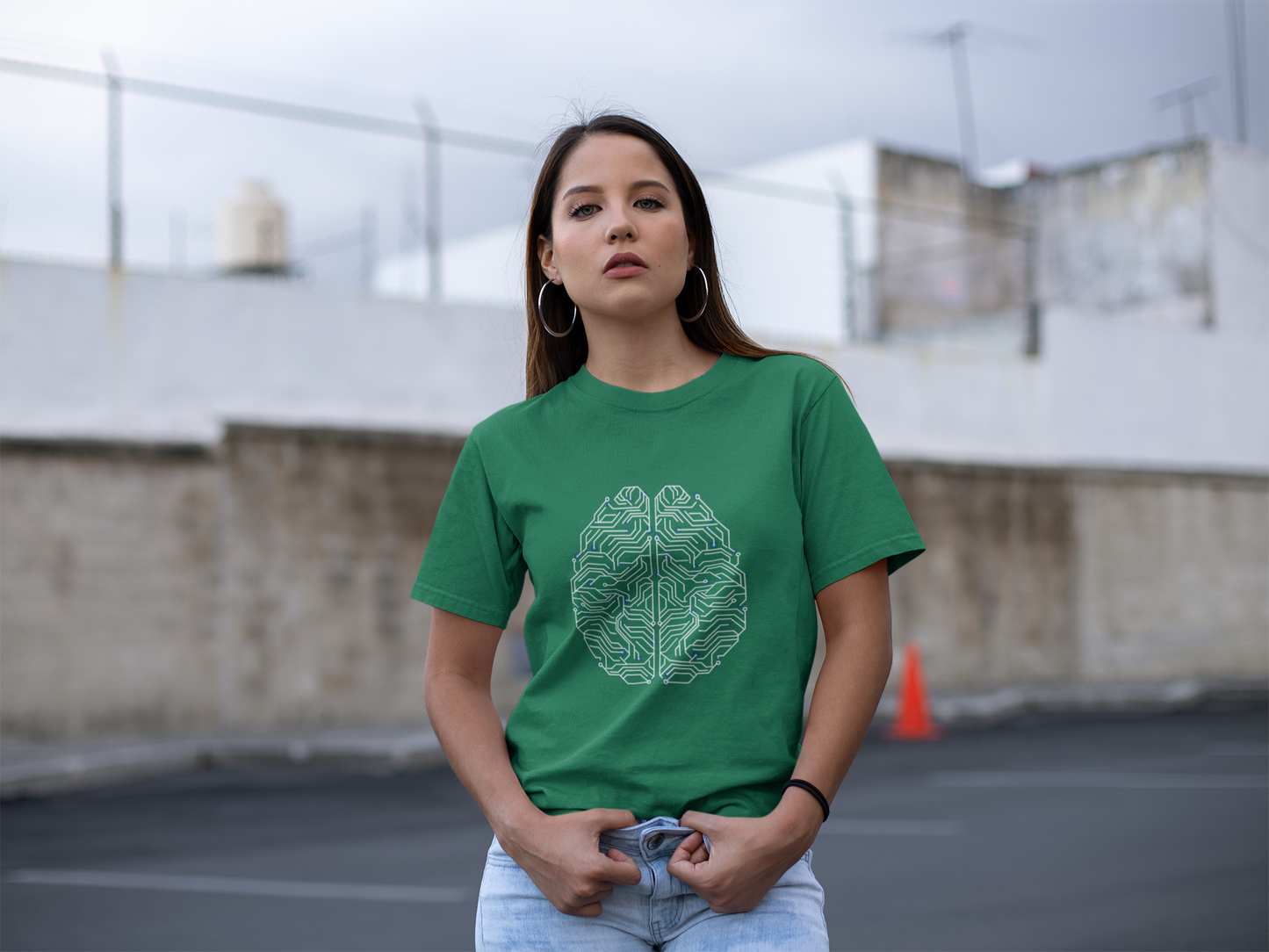 Digital Brain Circuit Tshirt – Circuit Diagram Neural Connections