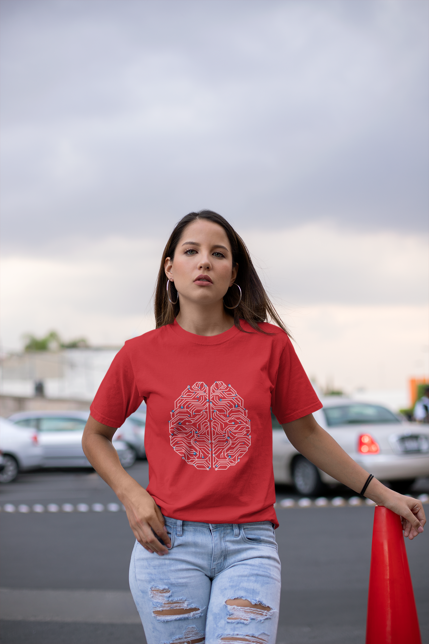 Digital Brain Circuit Tshirt – Circuit Diagram Neural Connections
